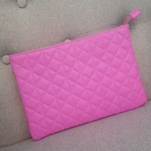 Fuchsia Quilted Clutches
